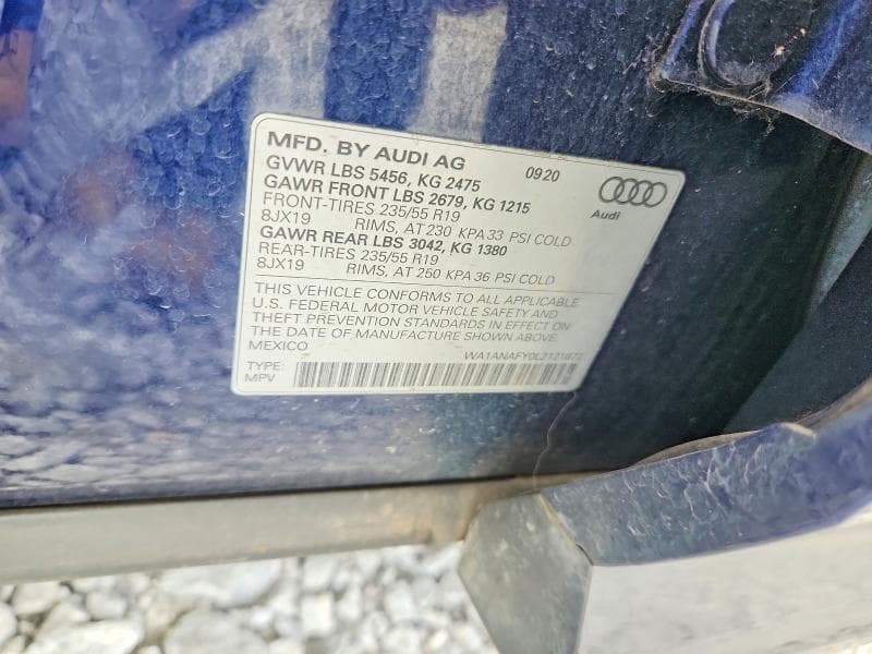 2020 AUDI Q5 PREMIUM 13