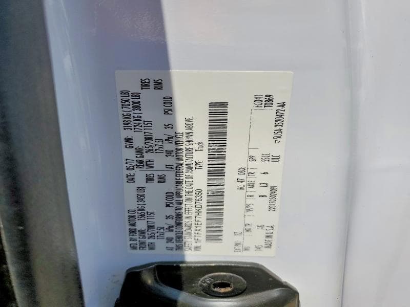 2017 FORD F150 SUPER CAB 12