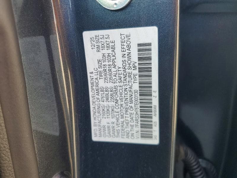 2026 HONDA CR-V EXL 13