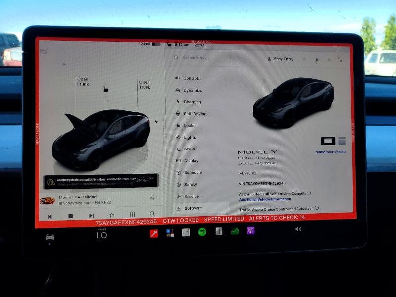 2022 TESLA MODEL Y 9