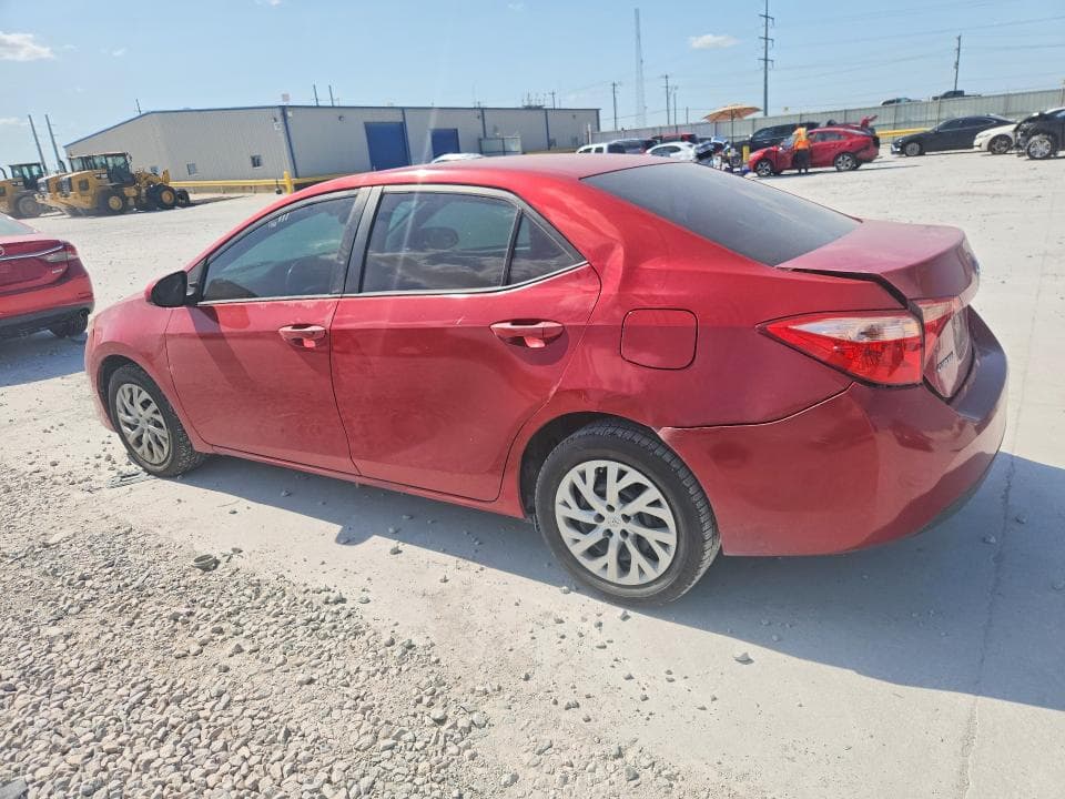 2018 TOYOTA COROLLA LE 2