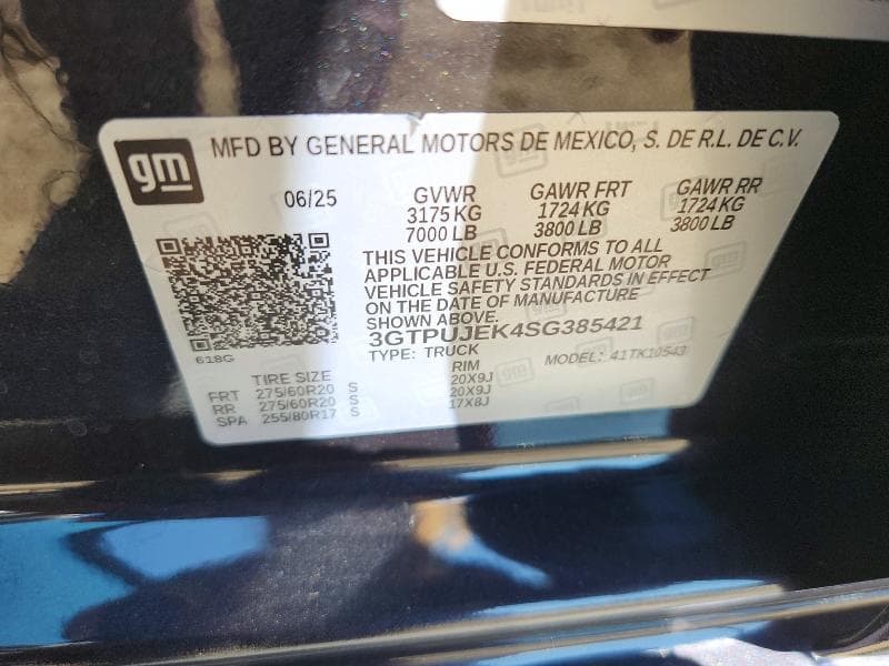 2025 GMC SIERRA K1500 ELEVATION-L 12