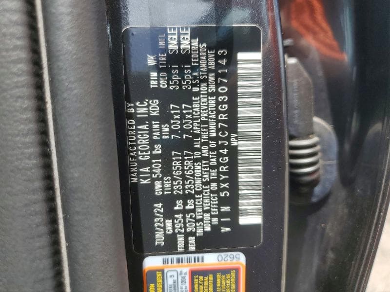 2024 KIA SORENTO LX 13
