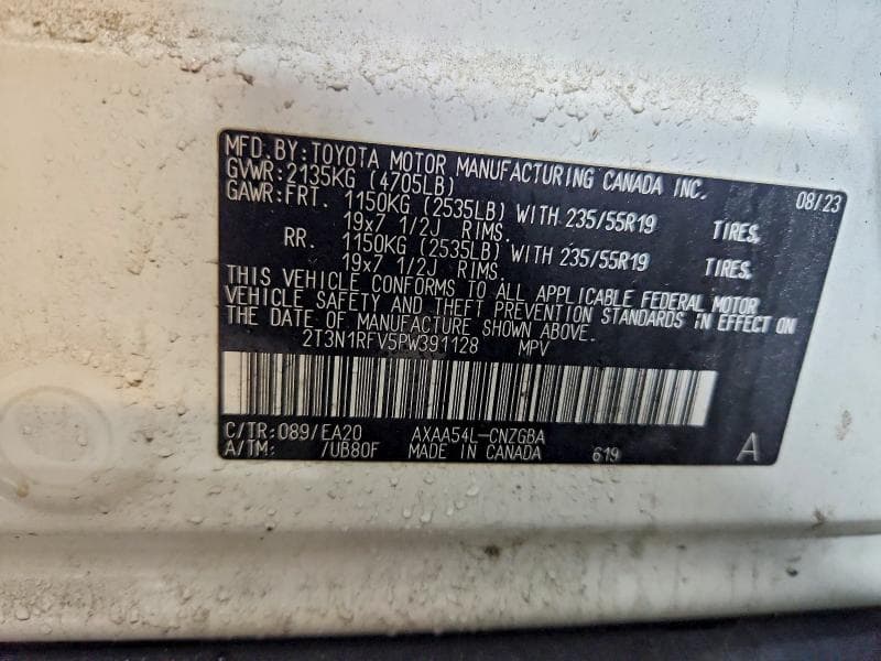 2023 TOYOTA RAV4 LIMITED 13