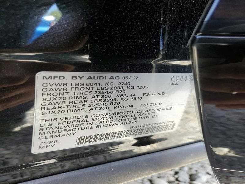 2022 AUDI Q4 E-TRON PREMIUM 14