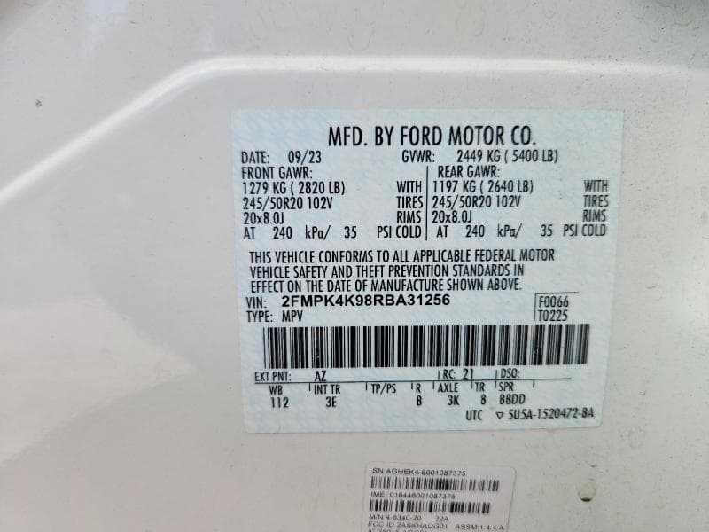 2024 FORD EDGE TITANIUM 12