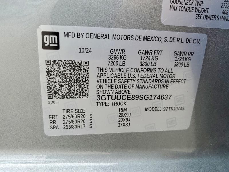 2025 GMC SIERRA K1500 ELEVATION 12