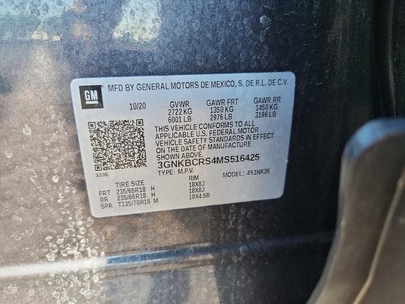 2021 CHEVROLET BLAZER 2LT 12