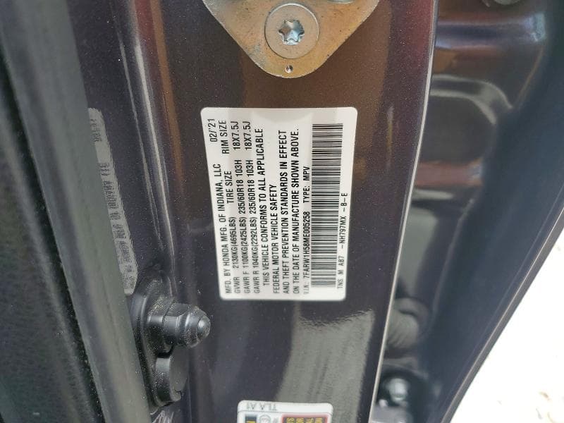2021 HONDA CR-V EX 13