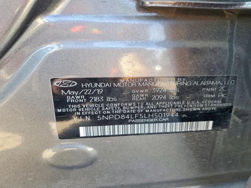 2020 HYUNDAI ELANTRA SEL 13