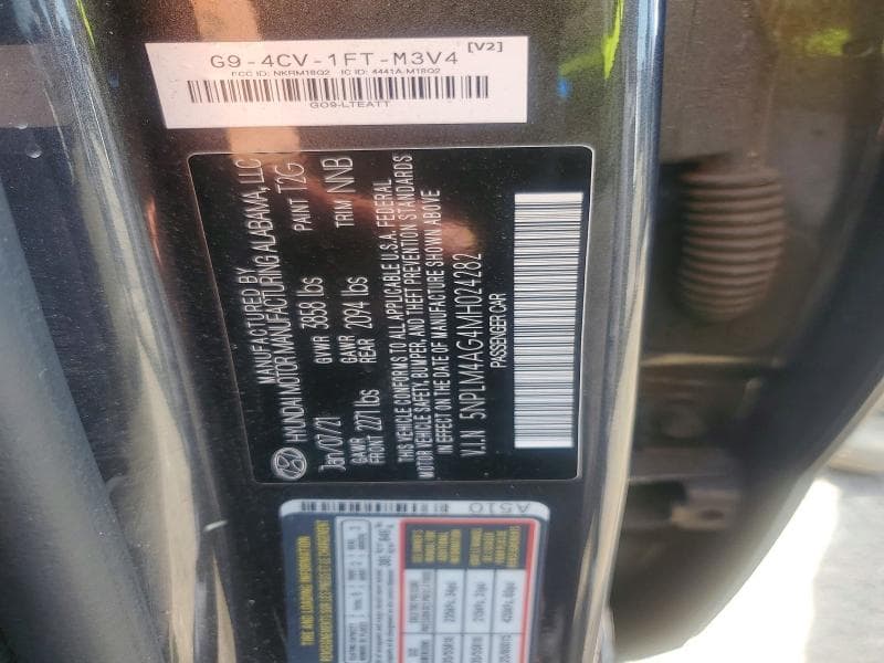 2021 HYUNDAI ELANTRA SEL 12
