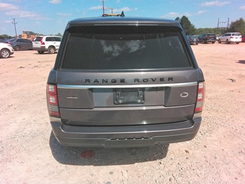 2017 LAND ROVER RANGE ROVER SUPERCHARGED 6