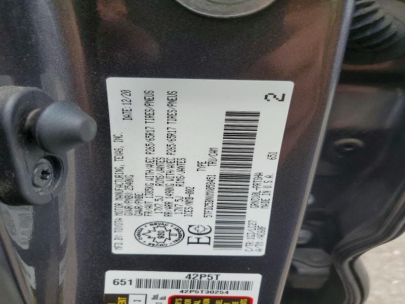 2021 TOYOTA TACOMA SR5 V6 12