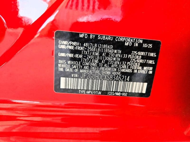 2025 SUBARU CROSSTREK PREMIUM 13