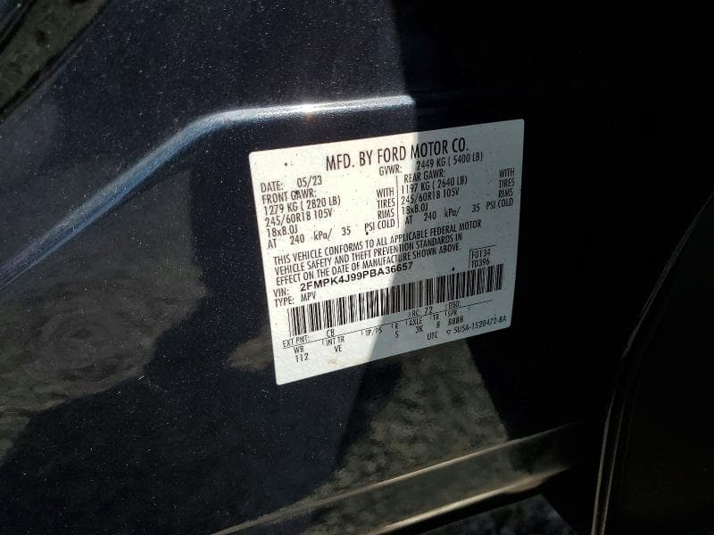 2023 FORD EDGE SEL 13