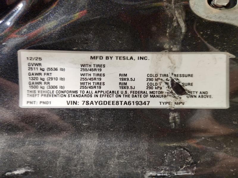 2026 TESLA MODEL Y 13
