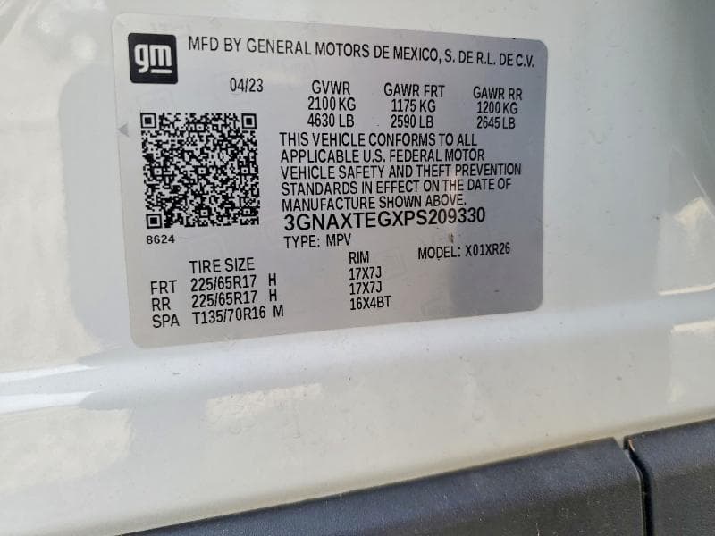 2023 CHEVROLET EQUINOX LT 12