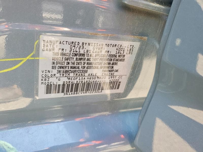 2024 NISSAN SENTRA SV 13