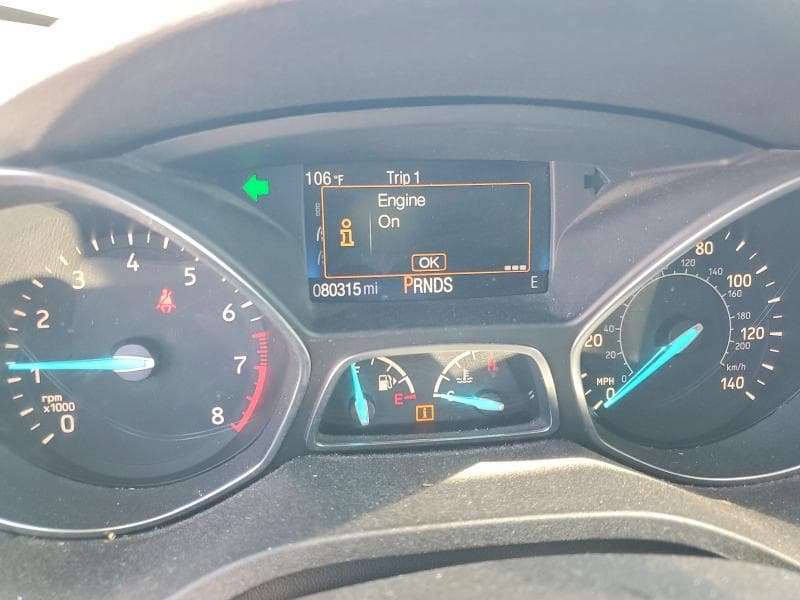 2017 FORD ESCAPE S 9