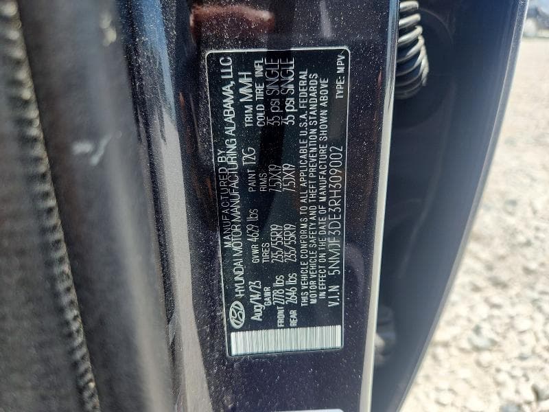2024 HYUNDAI TUCSON SEL 13