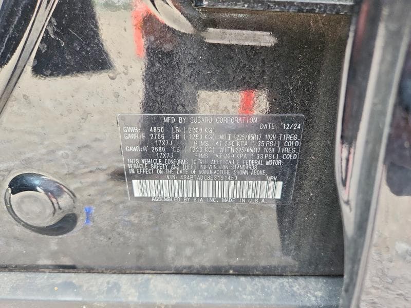 2025 SUBARU OUTBACK PREMIUM 13
