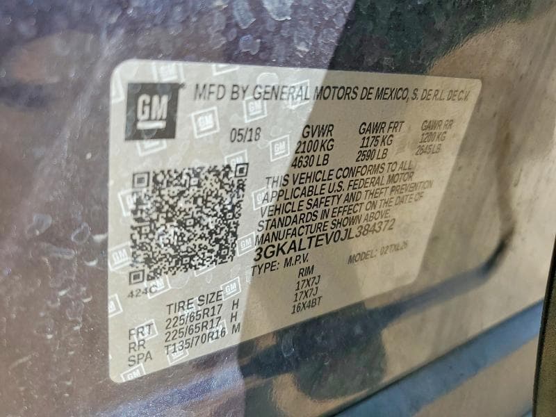 2018 GMC TERRAIN SLE 13