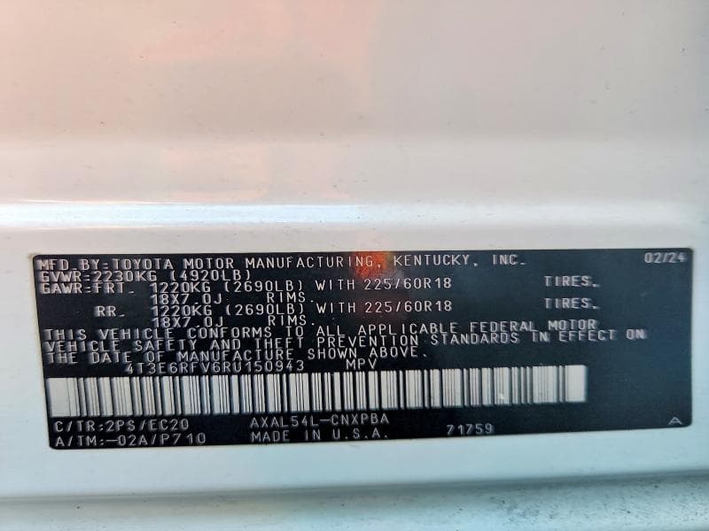 2024 TOYOTA RAV4 XSE 13