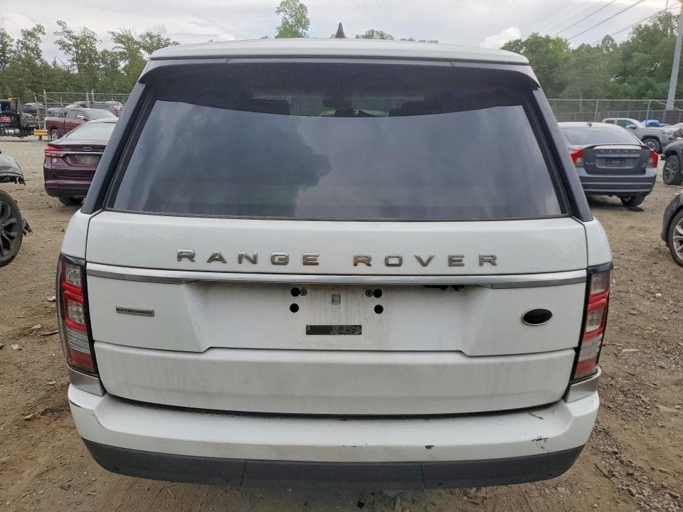 2017 LAND ROVER RANGE ROVER SUPERCHARGED 6
