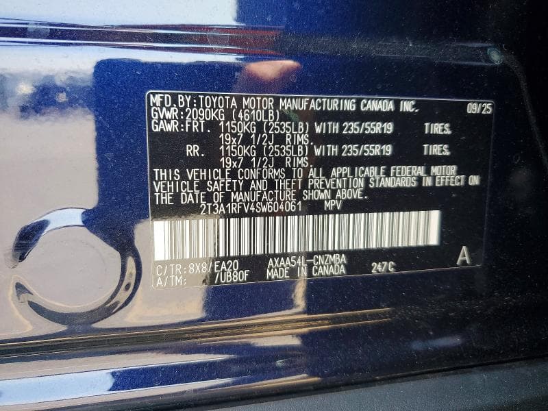 2025 TOYOTA RAV4 XLE PREMIUM 13