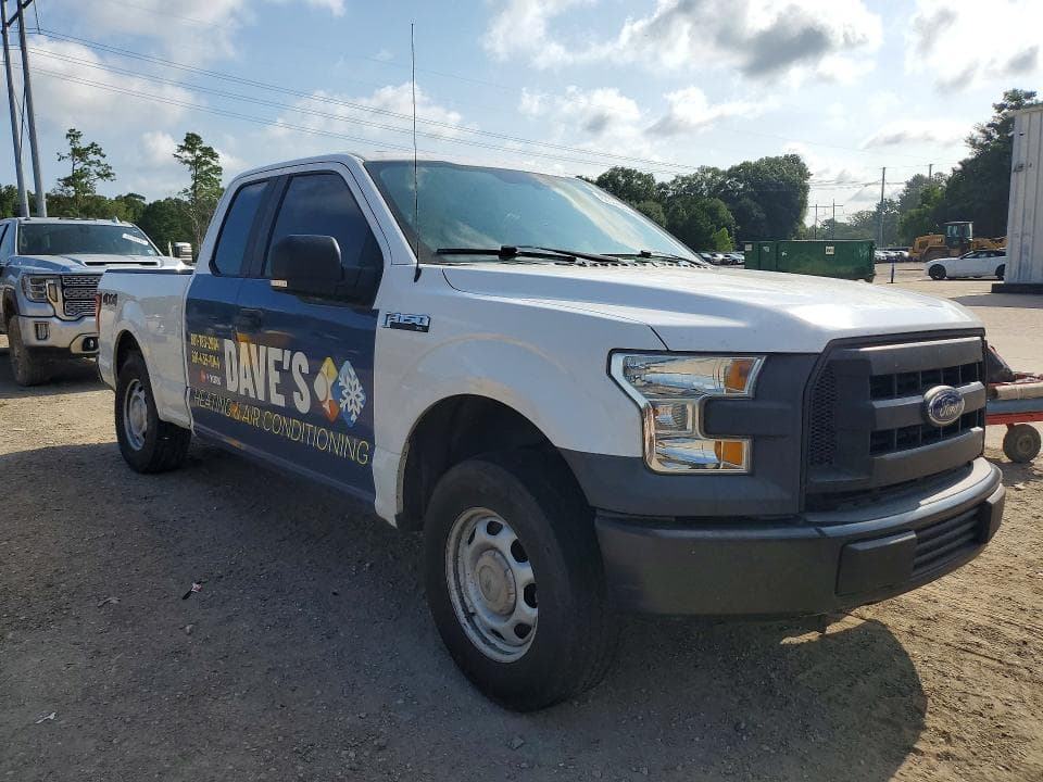 2017 FORD F150 SUPER CAB 4