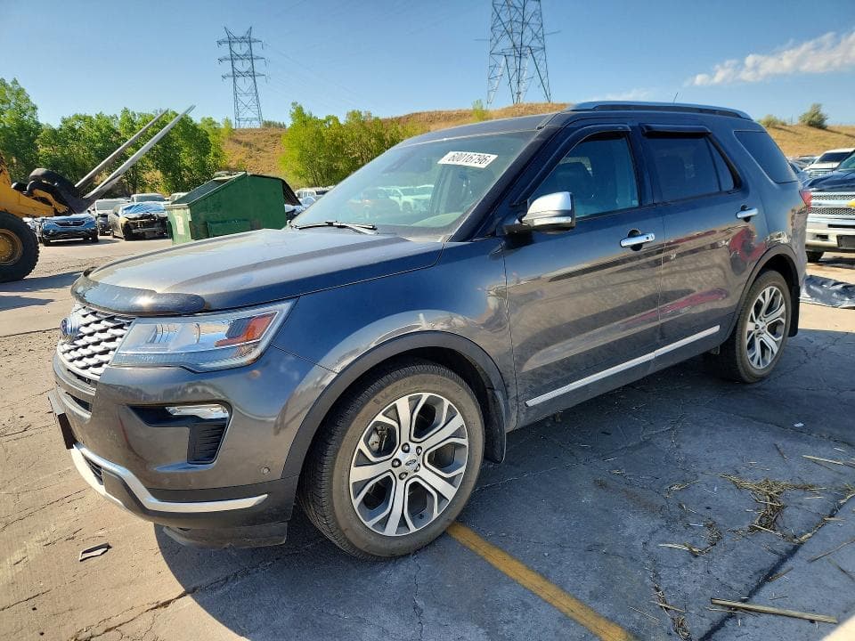 2018 FORD EXPLORER PLATINUM - 1