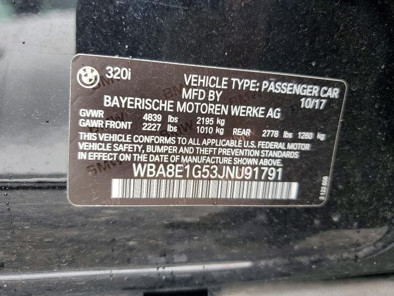 2018 BMW 320 I 13