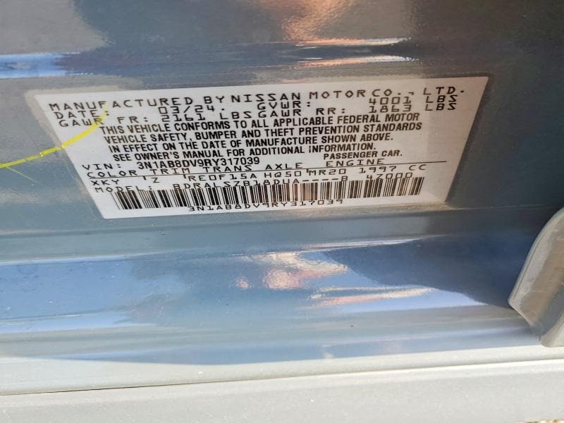 2024 NISSAN SENTRA SR 12