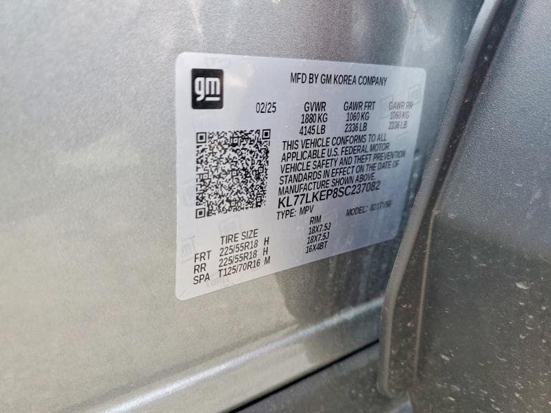 2025 CHEVROLET TRAX ACTIV 13