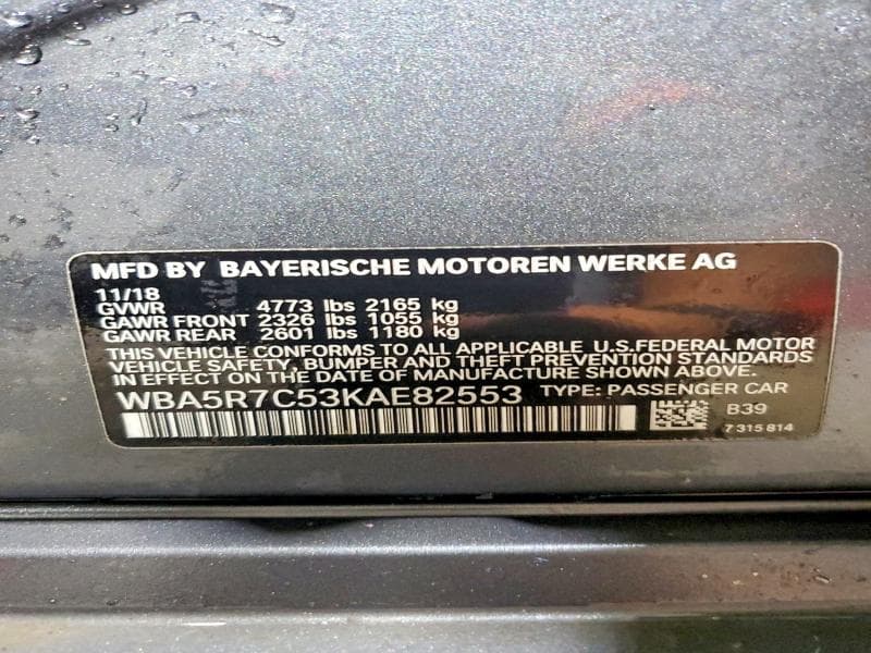 2019 BMW 330XI 13