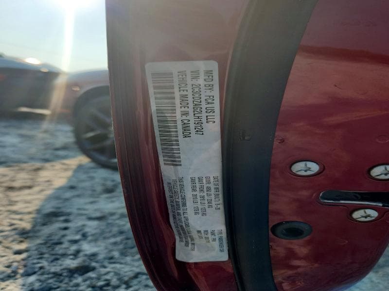 2020 DODGE CHALLENGER SXT 12