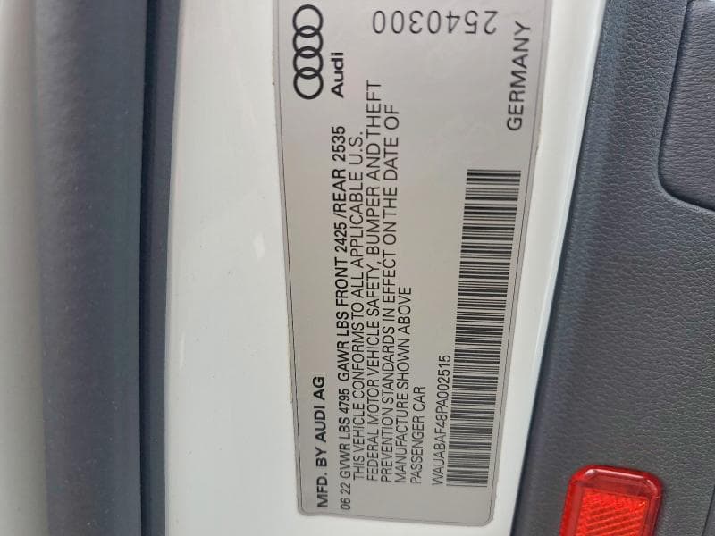 2023 AUDI A4 PREMIUM 40 12