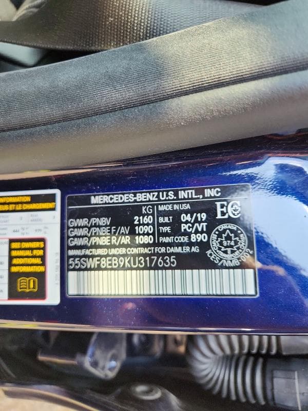 2019 MERCEDES-BENZ C 300 4MATIC 12
