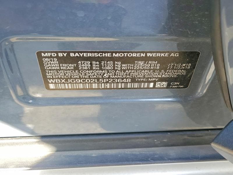 2020 BMW X1 XDRIVE28I 13