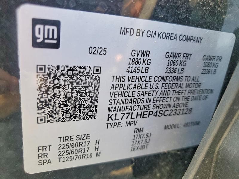 2025 CHEVROLET TRAX 1LT 14