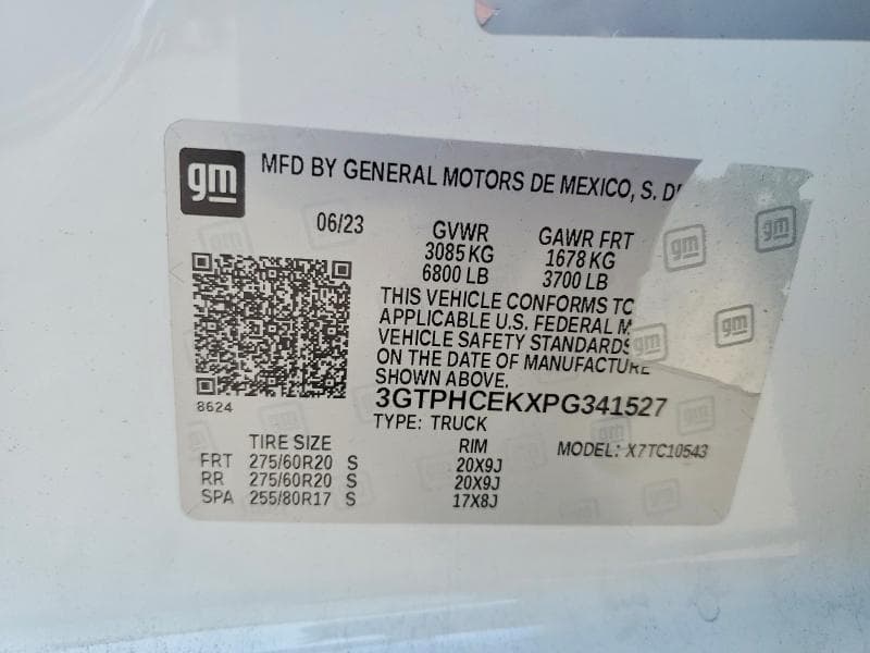2023 GMC SIERRA C1500 ELEVATION 12