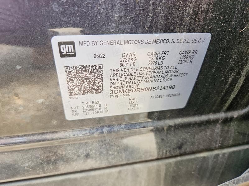 2022 CHEVROLET BLAZER 3LT 12