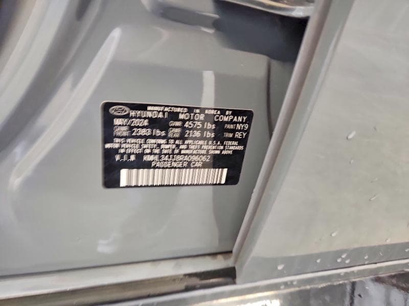 2024 HYUNDAI SONATA HYBRID SEL 12