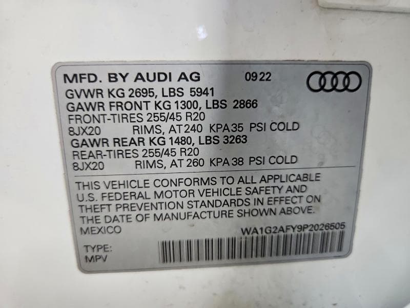 2023 AUDI Q5 E PREMIUM 55 13