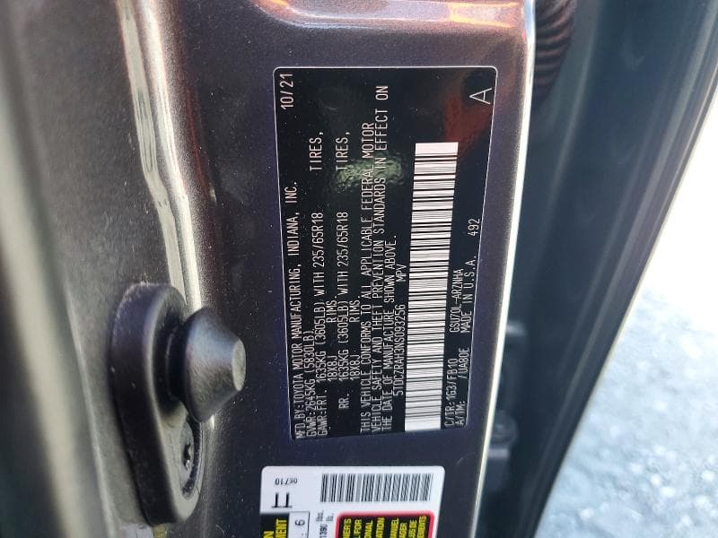 2022 TOYOTA HIGHLANDER L 13