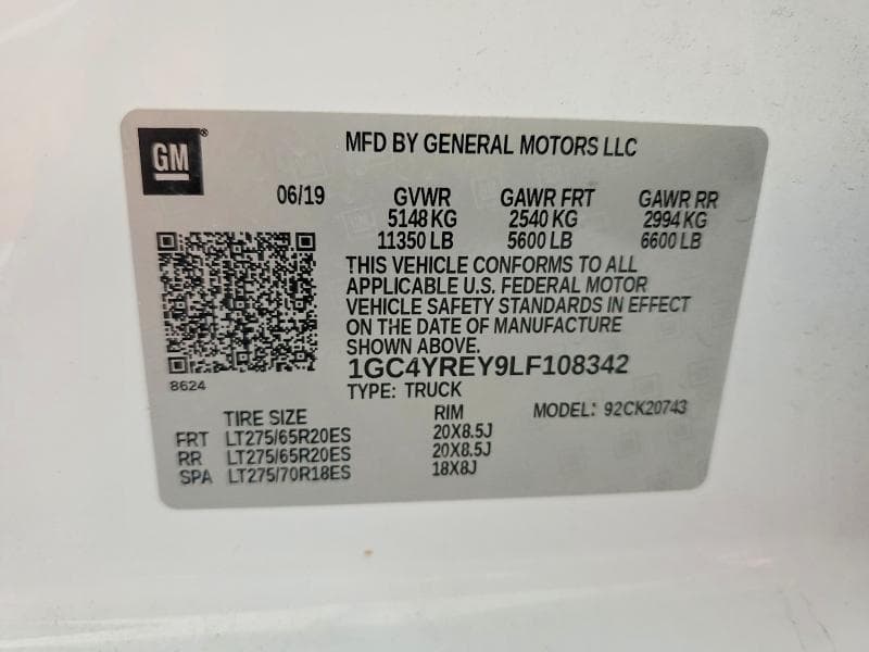 2020 CHEVROLET SILVERADO K2500 HIGH COUNTRY 12