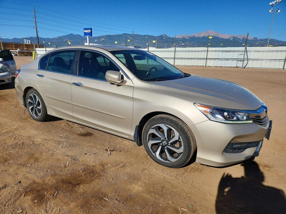 2017 HONDA ACCORD EXL 4