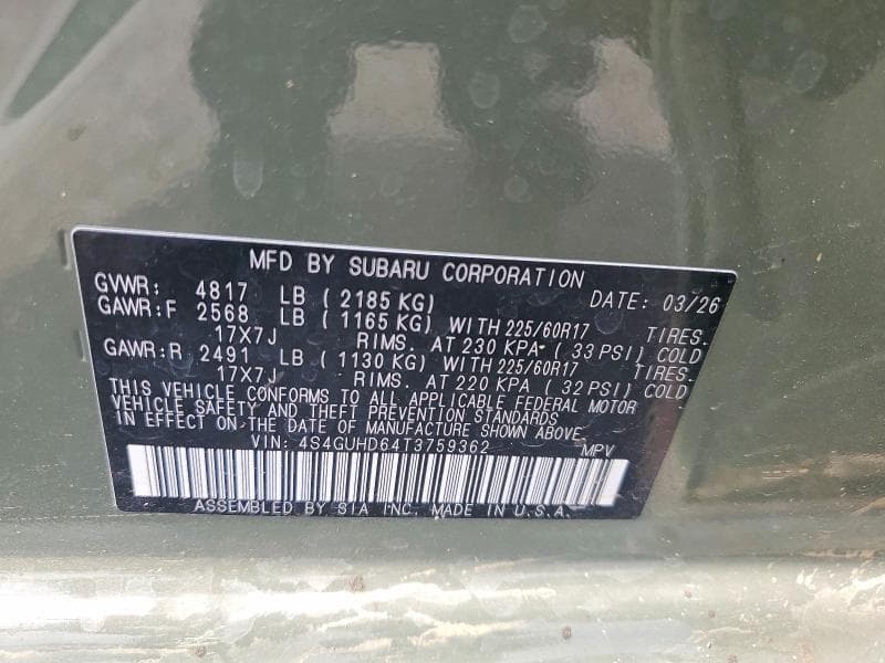 2026 SUBARU CROSSTREK PREMIUM 12