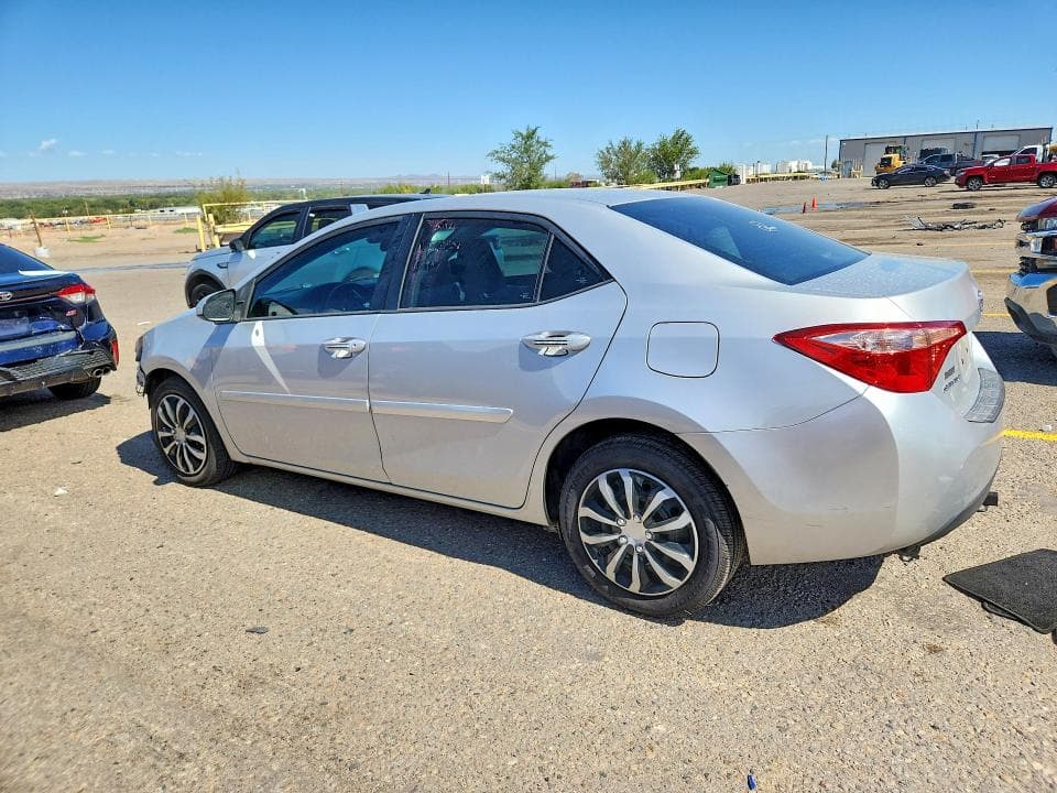 2017 TOYOTA COROLLA LE 2