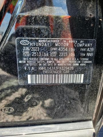 2023 HYUNDAI SONATA SEL 13